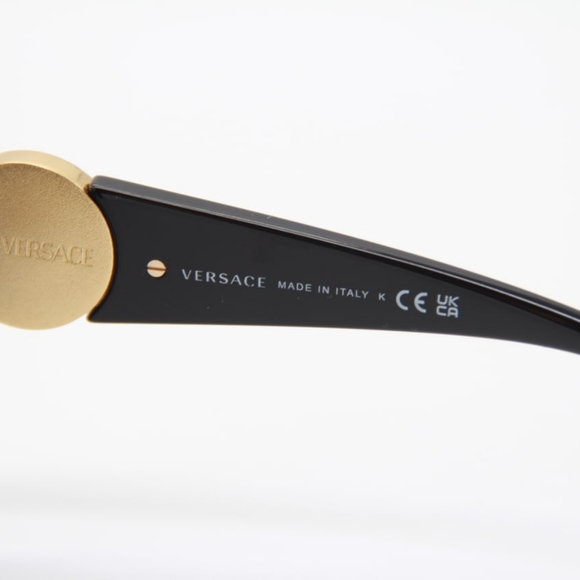 NEW VERSACE VE4452 GB1/87 BLACK WOMEN SQUARE SUNGLASSES VERSACE MOD 4452 - Picture 10 of 12